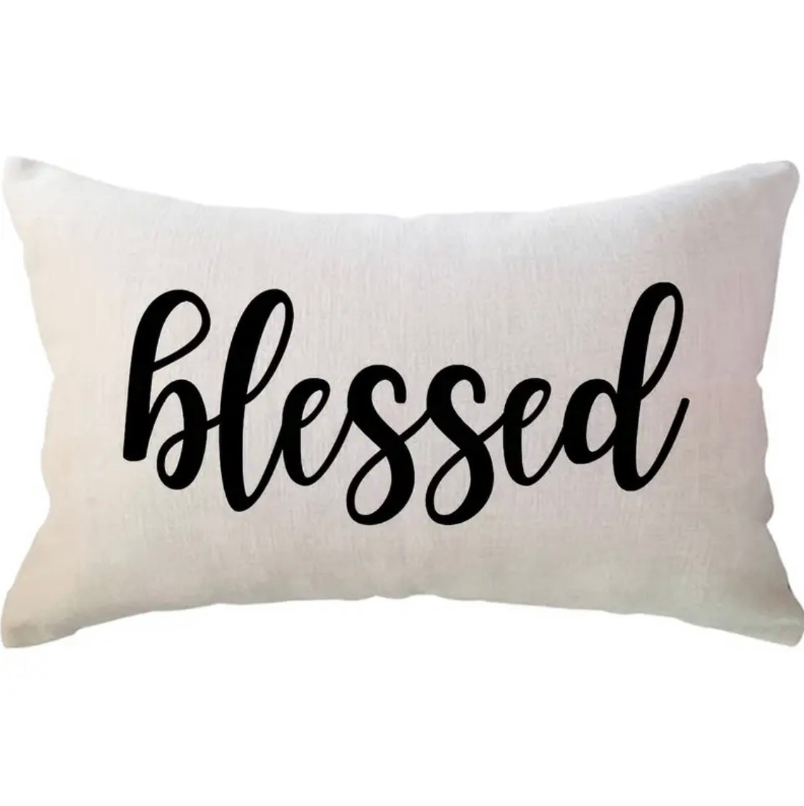 BLESSED LUMBAR PILLOW COVER