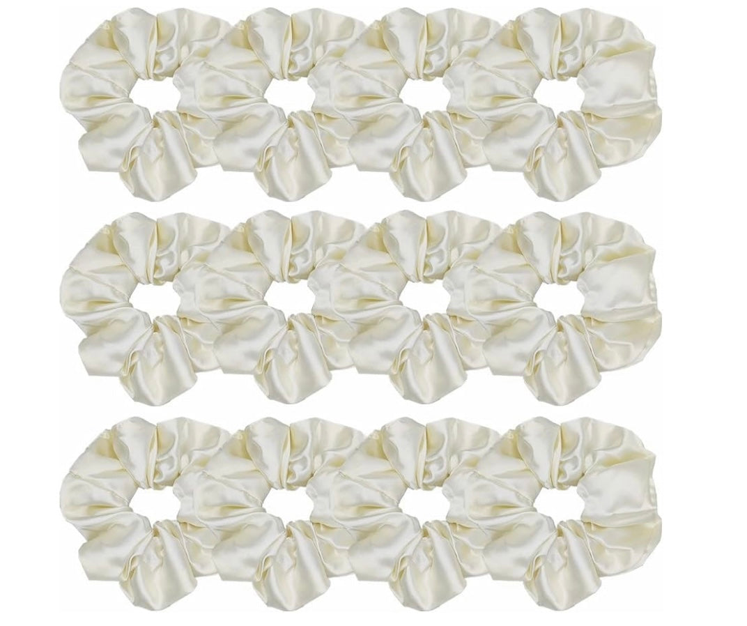 SATIN SCRUNCHES