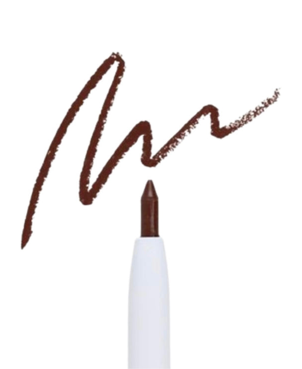 A poppy and ivy gel eyeliner pencil in brown.