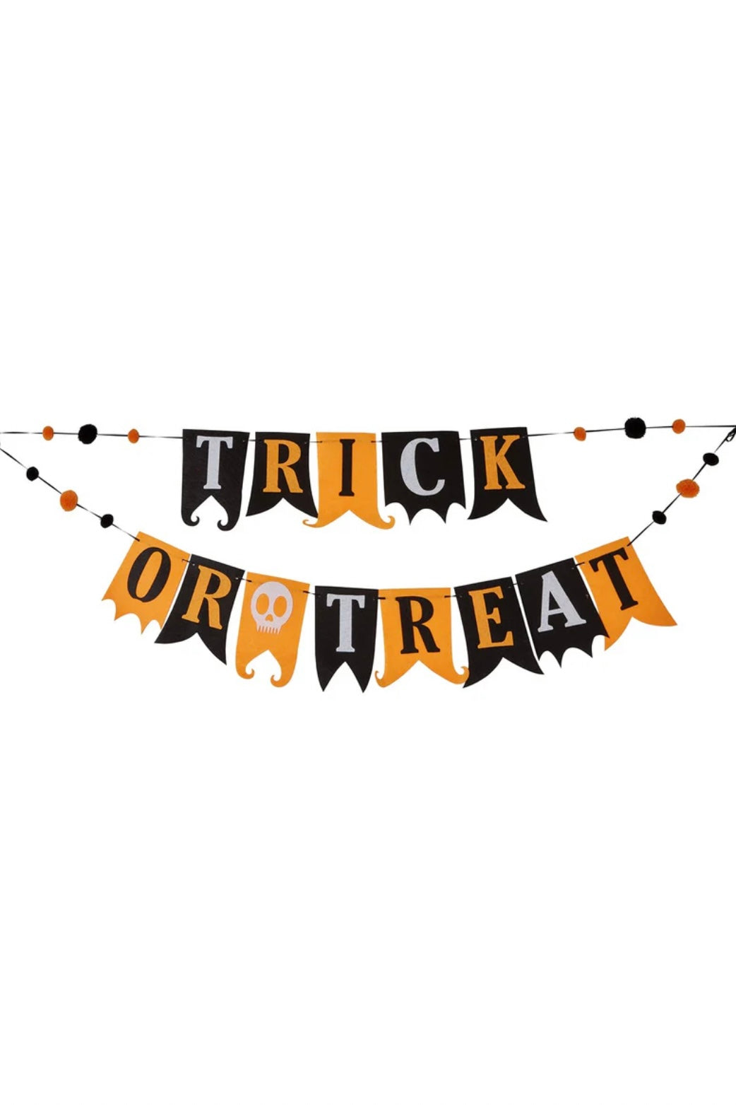 TRICK OR TREAT HANGING BANNER