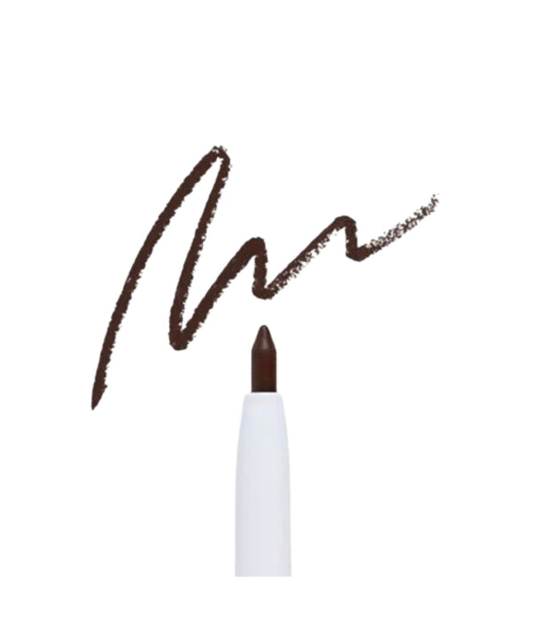 Poppy and Ivy gel eyeliner pencil in dark brown.