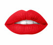 A woman’s lips showcasing air matte liquid lipstick in the shade of heat.