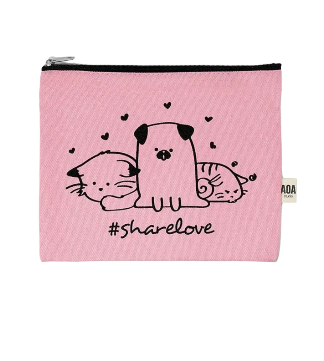 SHARE LOVE MAKEUP BAG