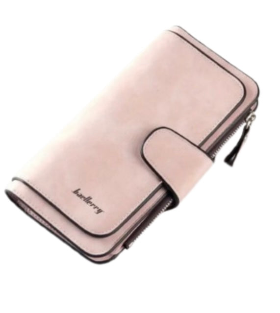 PINKDEER | LEATHER CLUTCH WALLET IN PINK